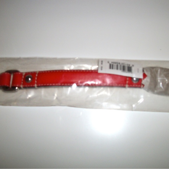 New in Package Coach Red Grommet Dog Leash size XL 22"-26” 61352 Below $350 - Picture 8 of 14